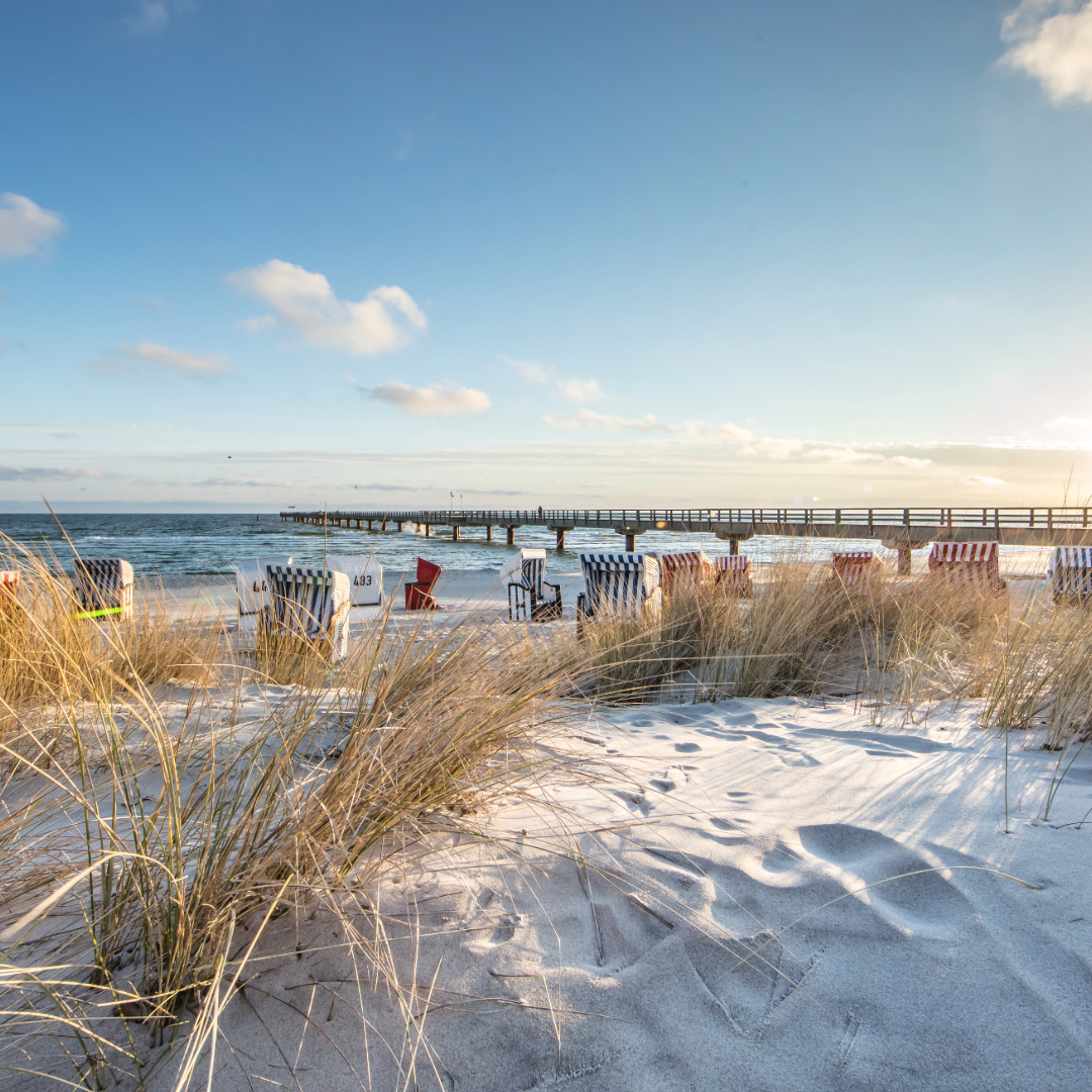 Usedom Insel auf der Ostsee